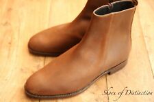 Barker Brown Nubuck Leather