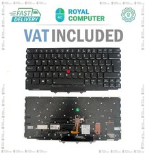 New Lenovo ThinkPad X1 Yoga 3rd Gen 2018 UK Backlit Keyboard with Pointer
