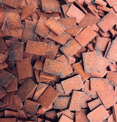 12th dolls house roof - house, tiles