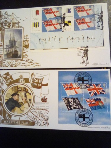 2001 fdc 2 benham 22ct - 2001,