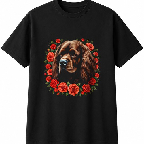 Sussex spaniel with - sussex,