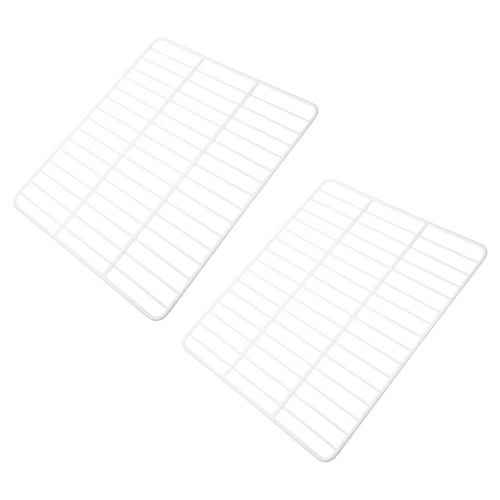 White metal freezer - white,