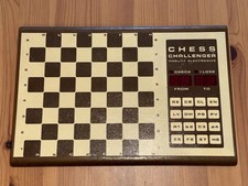 Electronic Chess Game By Fidelity Challenger 7 Board Only 1970s Untested