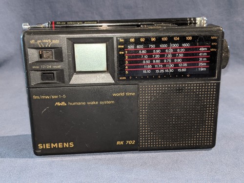 Vintage world receiver - receiver, siemens