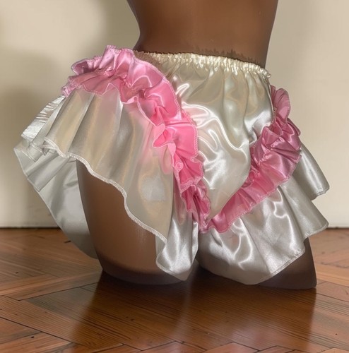 Men double sissy - satin, low