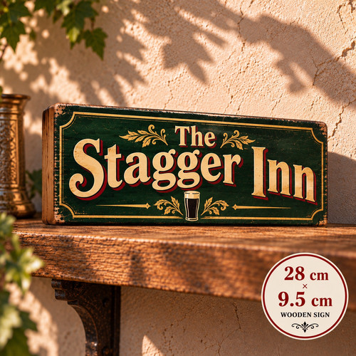 Stagger inn sign home - bar, pub