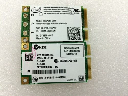 Intel wireless wifi n - intel,