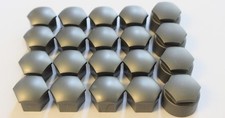 GENUINE AUDI A1 A2 A3 A4 A5 A6 Q5 17mm WHEEL NUT BOLT COVERS LOCKING CAPS x20 u