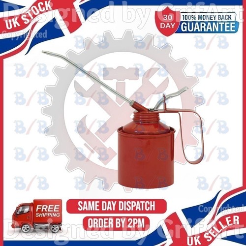 Oil can pint garage pump - can,