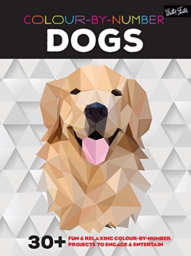 Colour number dogs 30 - colour-by-number:, dogs: