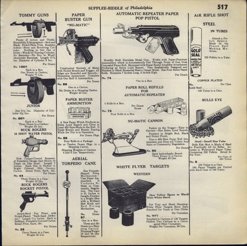 1940 paper tommy - ad, gun