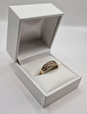 9ct Gold Keeper Ring Size R