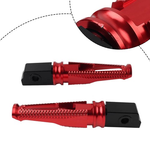 Passenger footrest red foot - footrest,