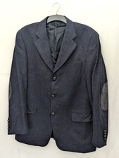 Vtg Lerario Tweed Jacket Mens