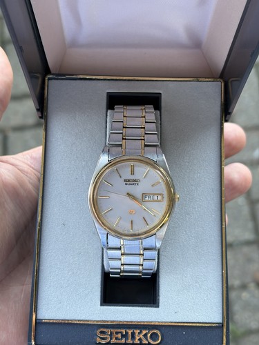 Rare vintage seiko two - rare, tone