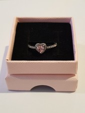 pandora elevated pink heart