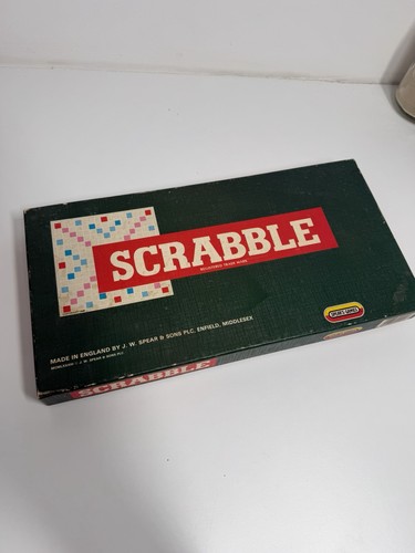 Scrabble board game complete - scrabble,