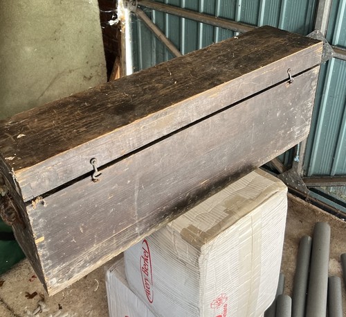 Wooden storage box - storage,
