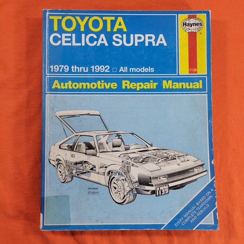 Toyota celica supra 1979 thru - celica,
