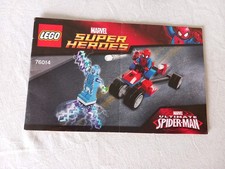 LEGO Super Heroes Marvel Ultimate Spiderman Spider-Trike vs. Electro Set #76014