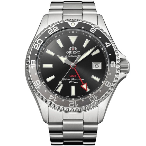 Orient mako gmt 43mm black - gmt,