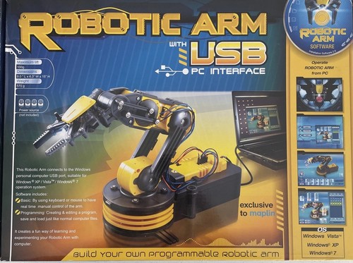 Robotic arm with usb - robotic,