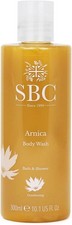 SBC Skincare Arnica Body Wash - 300ml | Arnica Montana Shower Gel | Vegan Friend