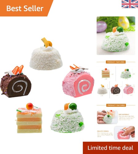Charming piece fake cake - fake,