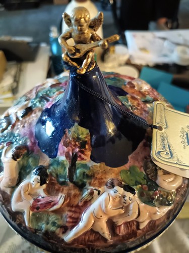 Reuge cherubs blue - cherubs,