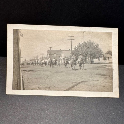 Old west patriotic postcard - west,