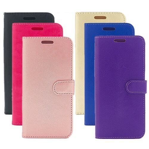 Leather wallet flip case - flip, cover