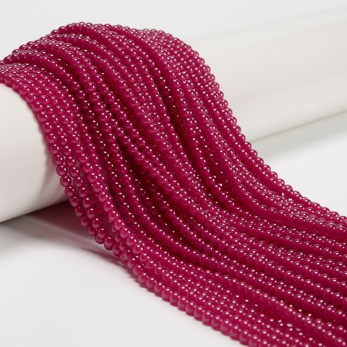 Natural ruby smooth round - smooth,