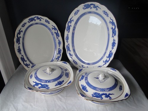 Vintage royal cauldon - vintage, 'dragon'