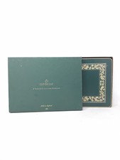 6 x Cloverleaf Traditional Laminated Placemats (Green and Gold) with Box