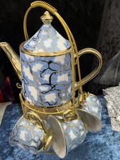 tea set with teapot tea cup