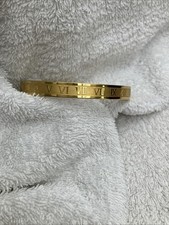 Roman Numeral Men Women Bracelet Bangle
