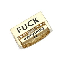 9ct Yellow Gold F*** Spinning