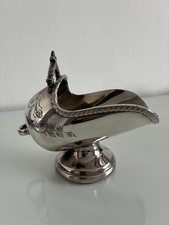 Vintage E.P.B.M. Large Ornate English Pedestal Salt Cellar. #039