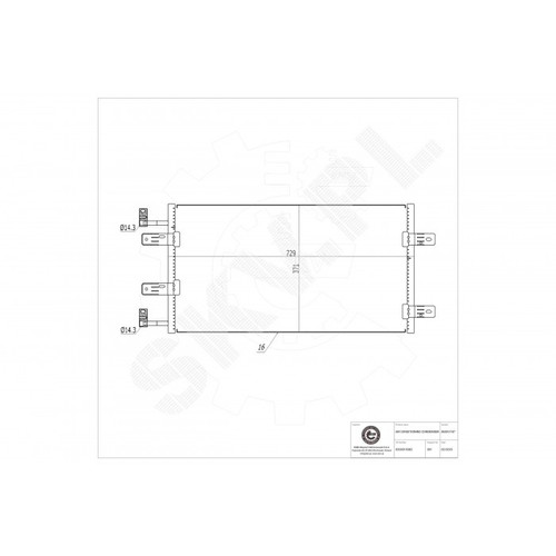 Air conditioning condenser for - conditioning,