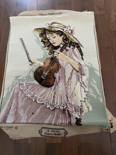 Completed vintage tapestry - ,