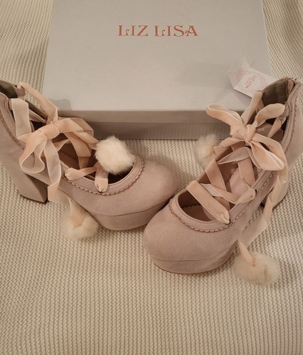 Liz lisa pink lace ribbon - up,
