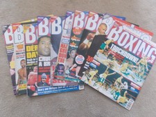 JOB LOT OF 10 BOXING NEWS
