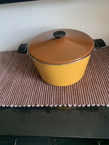 Large 1970 enamel - large, twin