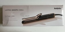 Babyliss LUSTRE Hair Curler Styler Loose Curls 38mm Split Titanium Barrel, C115U
