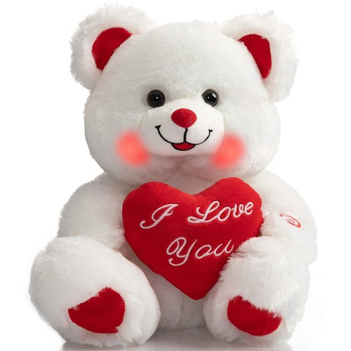 Led teddy bear - bear, heart