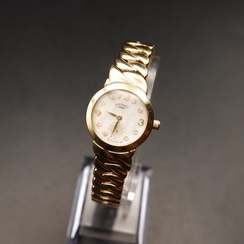 Rotary ladies gold tone watch - ladies,