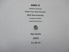 Abu Garcia Part 6500C 17-00 Orange 13472 ABEC 5 Stainless Bearing 4 x 10 x 4 #10