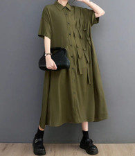 Ladies Vtg Green Edgy Urban