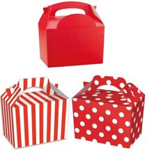 Childrens Red Party Food Boxes