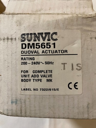 Sunvic dm5651 duoval actuator - dm5651,